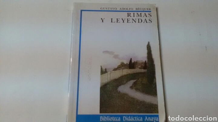 Libros de segunda mano: RIMAS Y LEYENDAS .B&eacute;cquer Ed.Anaya . - Foto 1