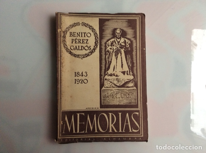 Libros de segunda mano: BENITO PEREZ GALDOS , MEMORIAS 1843 1920 - Foto 2