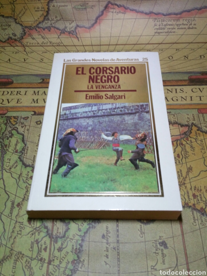 Libros de segunda mano: El corsario negro. La venganza. Emilio Salgari - Foto 1