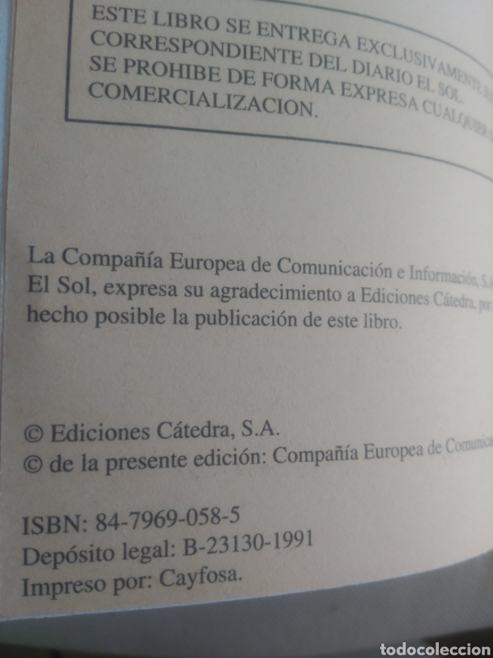 Libros de segunda mano: Prosper Merimee. Carmen. Biblioteca del sol - Foto 3