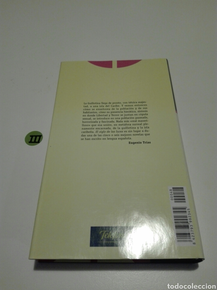 Libros de segunda mano: EL SIGLO DE LAS LUCES. ALEJO CARPENTIER. - Foto 2