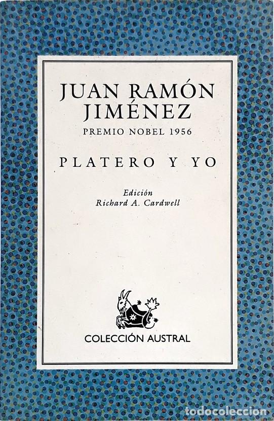 Libros de segunda mano: Platero y yo - Juan Ram&oacute;n Jim&eacute;nez - Foto 1