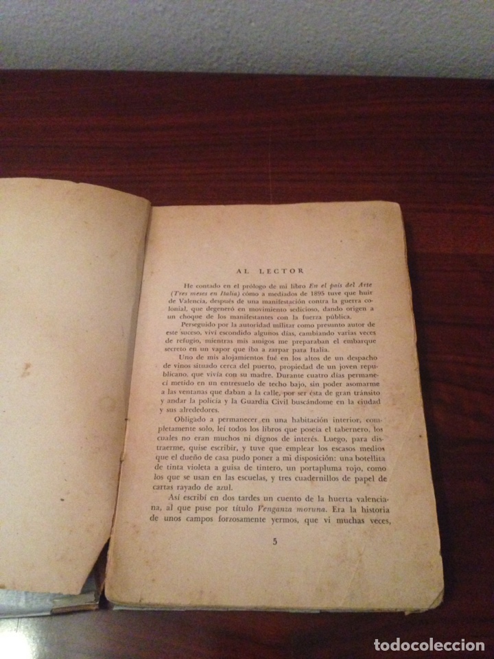 Libros de segunda mano: La barraca de vicente blasco iba&ntilde;ez a&ntilde;o 1955 - Foto 5