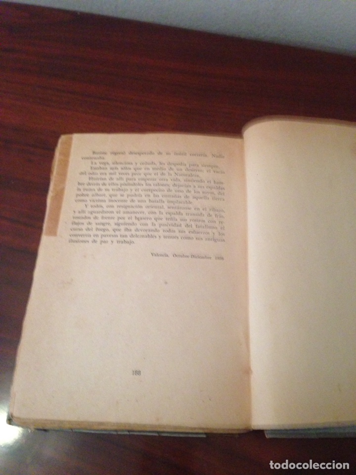 Libros de segunda mano: La barraca de vicente blasco iba&ntilde;ez a&ntilde;o 1955 - Foto 7