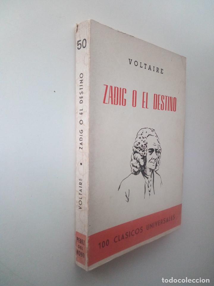 Libros de segunda mano: ZADIG O EL DESTINO - VOLTAIRE (EDITORIAL PUEYO 1970) - Foto 2