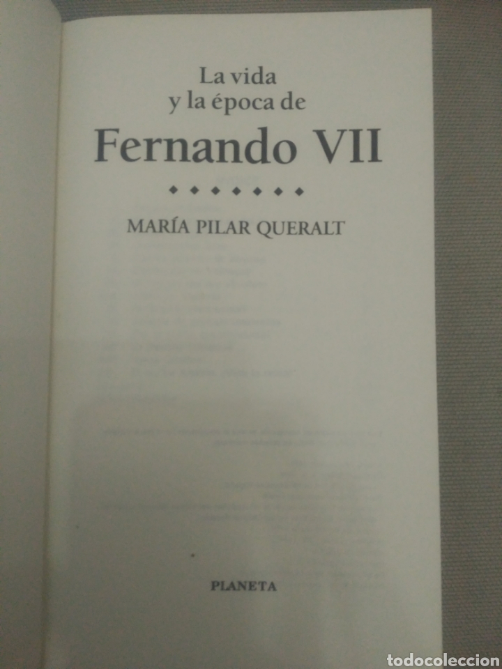Libros de segunda mano: La vida y la &eacute;poca de Fernando VII.Editorial Planeta - Foto 3