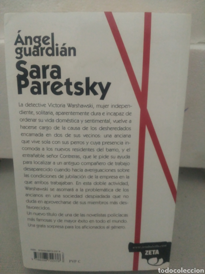 Libros de segunda mano: Angel guardian ,Sara Paretsky .Editorial Z - Foto 2
