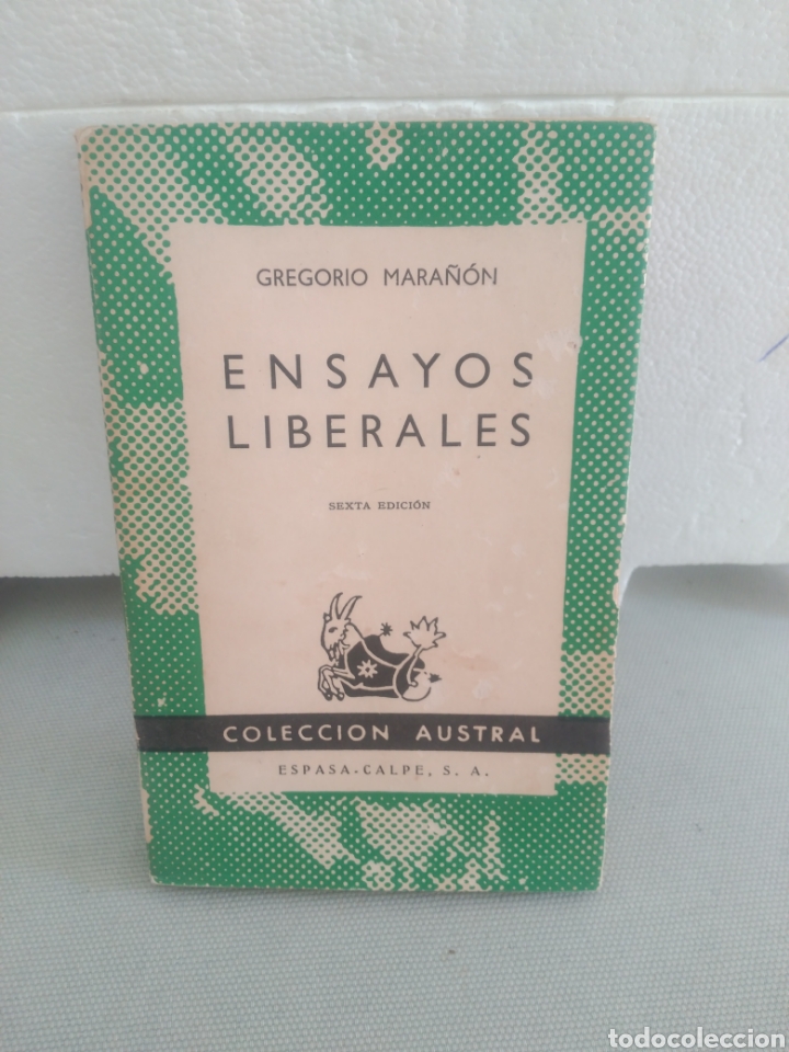 Libros de segunda mano: Ensayos liberales, Gregorio Mara&ntilde;&oacute;n. Editorial Espasa - Foto 1