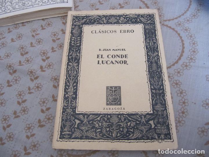 Libros de segunda mano: EL CONDE LUCANOR EBRO 1970 - Foto 1