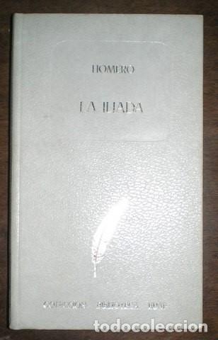 Libros de segunda mano: HOMERO:  LA ILIADA. Madrid, Edaf 1969. - Foto 1