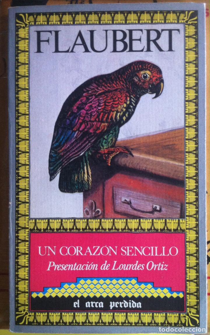 Libros de segunda mano: Flaubert. Un coraz&oacute;n sencillo. 1982 - Foto 1