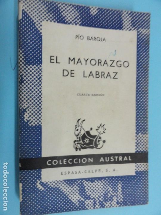 Libros de segunda mano: P&iacute;o Baroja - El Mayor&aacute;zgo de Labraz - Foto 1