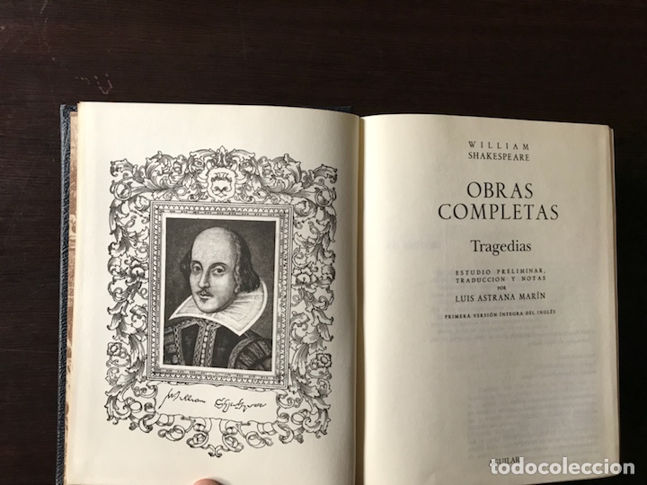 Libros de segunda mano: Shakespeare. Obras completas. Tragedias. Aguilar 2.003 - Foto 3