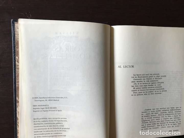 Libros de segunda mano: Shakespeare. Obras completas. Tragedias. Aguilar 2.003 - Foto 4