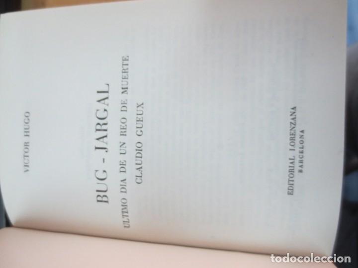 Libros de segunda mano: BUG-JARGAL  V. HUGO EDIT LORENZANA 1&ordf; EDICI&Oacute;N 1964 - Foto 2