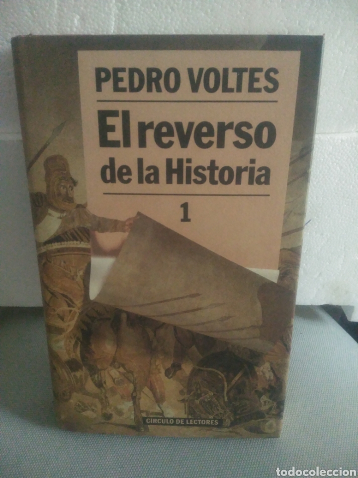 Libros de segunda mano: El reverso de la historia 1. Pedro voltes. Circulo de lectores. - Foto 1