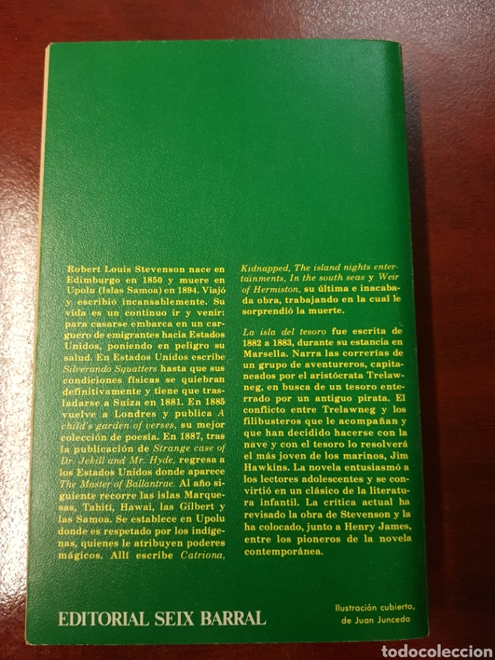 Libros de segunda mano: La isla del tesoro - Robert Louis Stevenson - 1968 - Foto 2