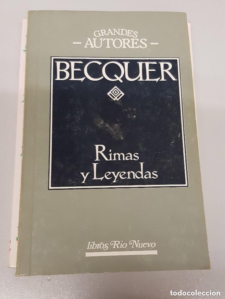 Libros de segunda mano: GUSTAVO ADOLFO BECQUER.RIMAS Y LEYENDAS.EDICIONES 29.(1989)