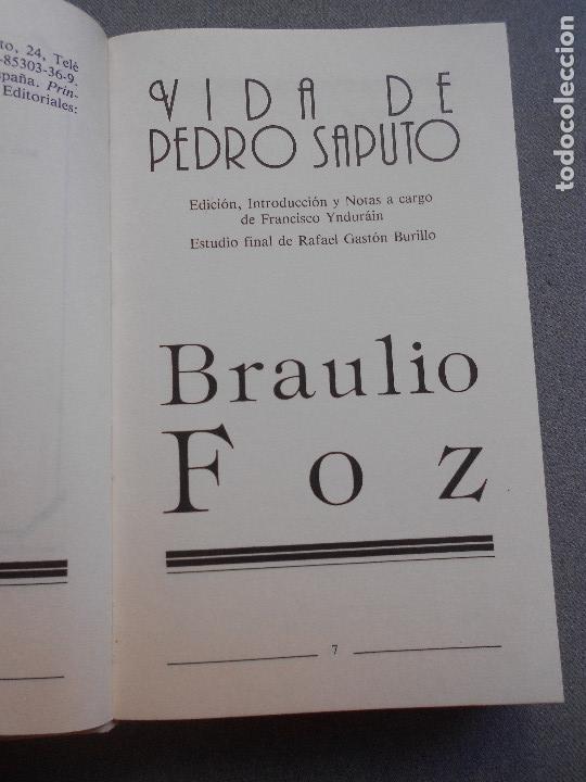 Libros de segunda mano: VIDA DE PEDRO SAPUTO - Foto 3