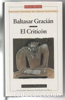 Libros de segunda mano: El critic&oacute;n. Baltasar Graci&aacute;n. - Foto 1