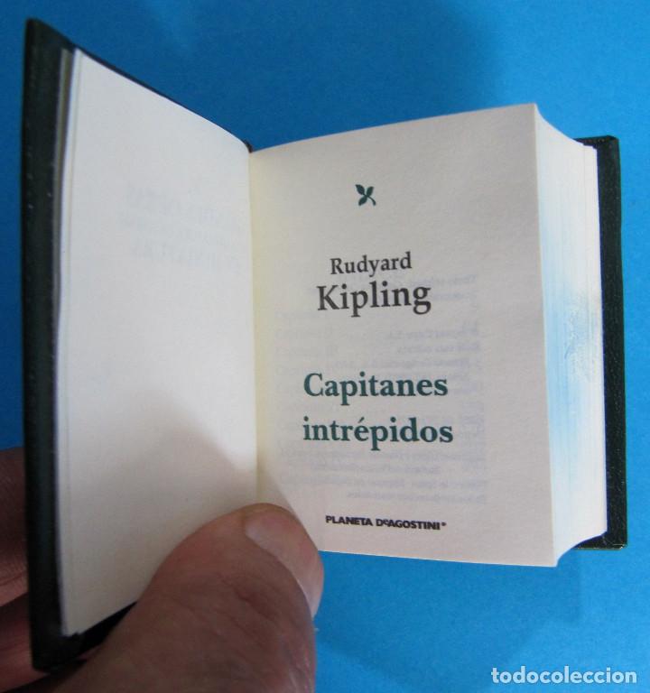 Libros de segunda mano: CAPITANES INTREPIDOS. GRANDES OBRAS EN MINIATURA. RUDYARD KIPLING. PLANETA DAGOSTINI, 2003. - Foto 5