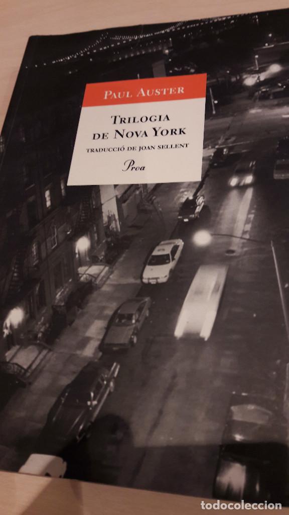 Libros de segunda mano: TRILOGIA DE NOVA YORK. PAUL AUSTER. PROA. CATAL&Agrave;. - Foto 1