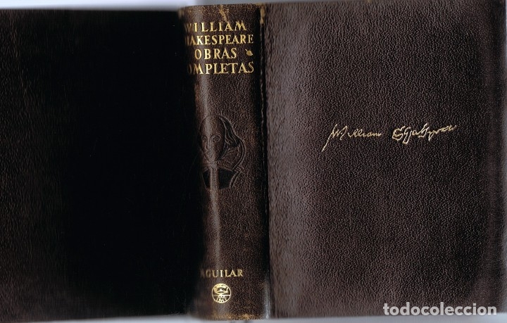 Libros de segunda mano: WILLIAM SHAKESPEARE OBRAS COMPLETAS AGUILAR A&Ntilde;O 1949 - Foto 6