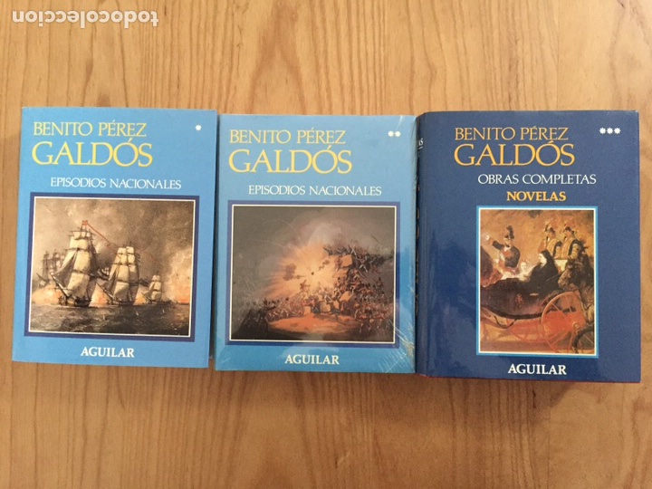 Libros de segunda mano: Lote Gald&oacute;s Editorial Aguilar 1989-1990 - Foto 1