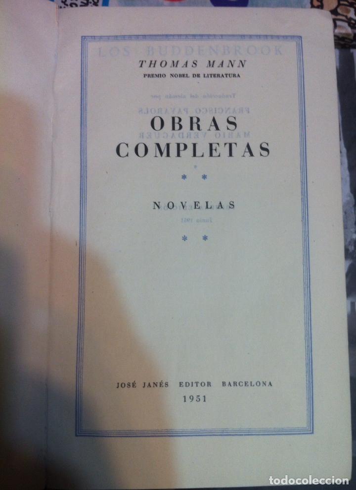 Libros de segunda mano: Thomas Mann. Obras completas II. 1951 - ex-libris - Foto 1