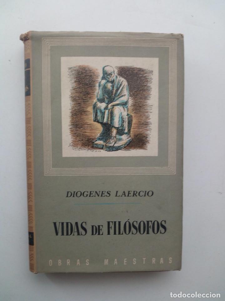 Libros de segunda mano: VIDAS DE FIL&Oacute;SOFOS ILUSTRES. TOMO II - DI&Oacute;GENES LAERCIO - Foto 1