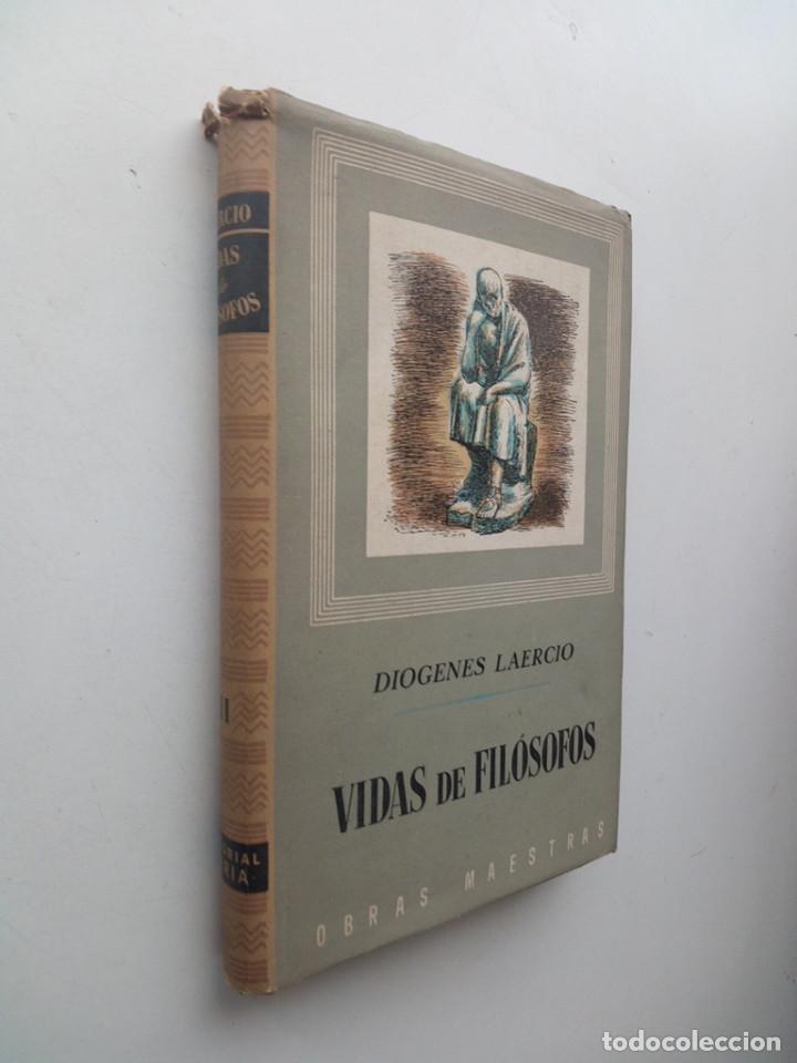 Libros de segunda mano: VIDAS DE FIL&Oacute;SOFOS ILUSTRES. TOMO II - DI&Oacute;GENES LAERCIO - Foto 2