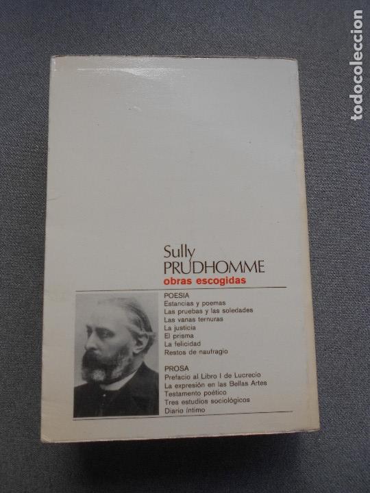 Libros de segunda mano: SULLY PRUDHOME. POESIA Y PROSA. - Foto 5