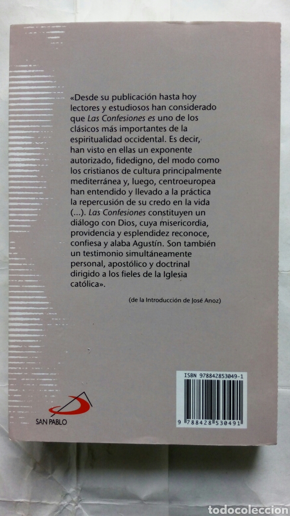 Libros de segunda mano: Las Confesiones. Agust&iacute;n de Hipona. - Foto 2