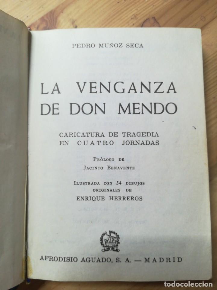Libros de segunda mano: La venganza de don mendo - Foto 2