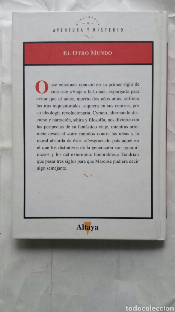 Libros de segunda mano: El otro mundo. Cyrano de Bergerac. - Foto 2