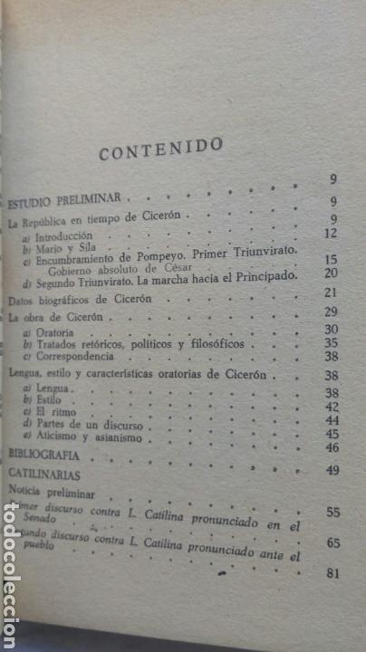 Libros de segunda mano: Discursos. Cicer&oacute;n. - Foto 3