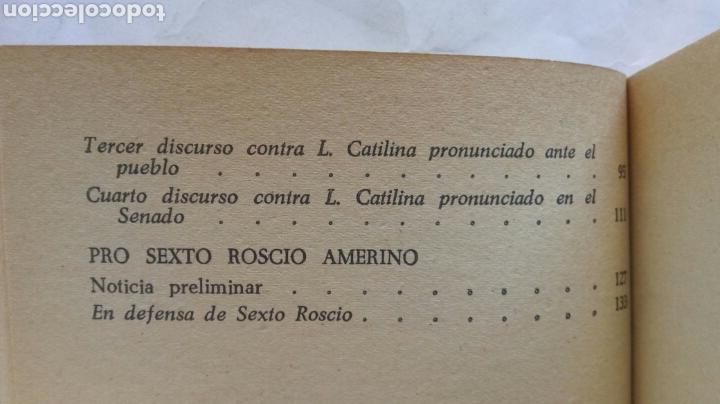Libros de segunda mano: Discursos. Cicer&oacute;n. - Foto 4