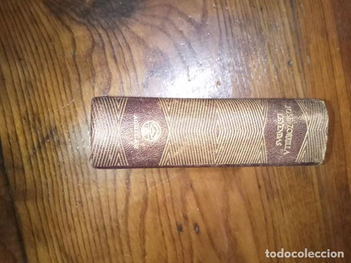 Libros de segunda mano: Jos&eacute; Zorrilla. Leyendas. Aguilar. - Foto 2