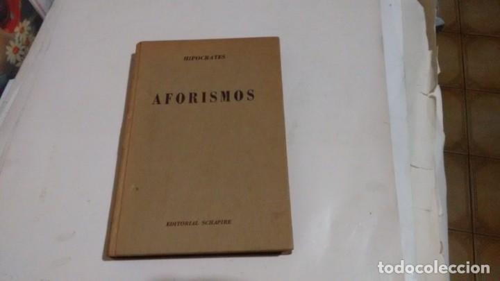 Libros de segunda mano: HIPOCRATES - AFORISMOS - Foto 1