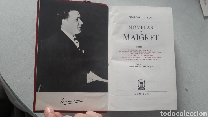 Libros de segunda mano: Novelas de Maigret G. Simenon Aguilar - Foto 3