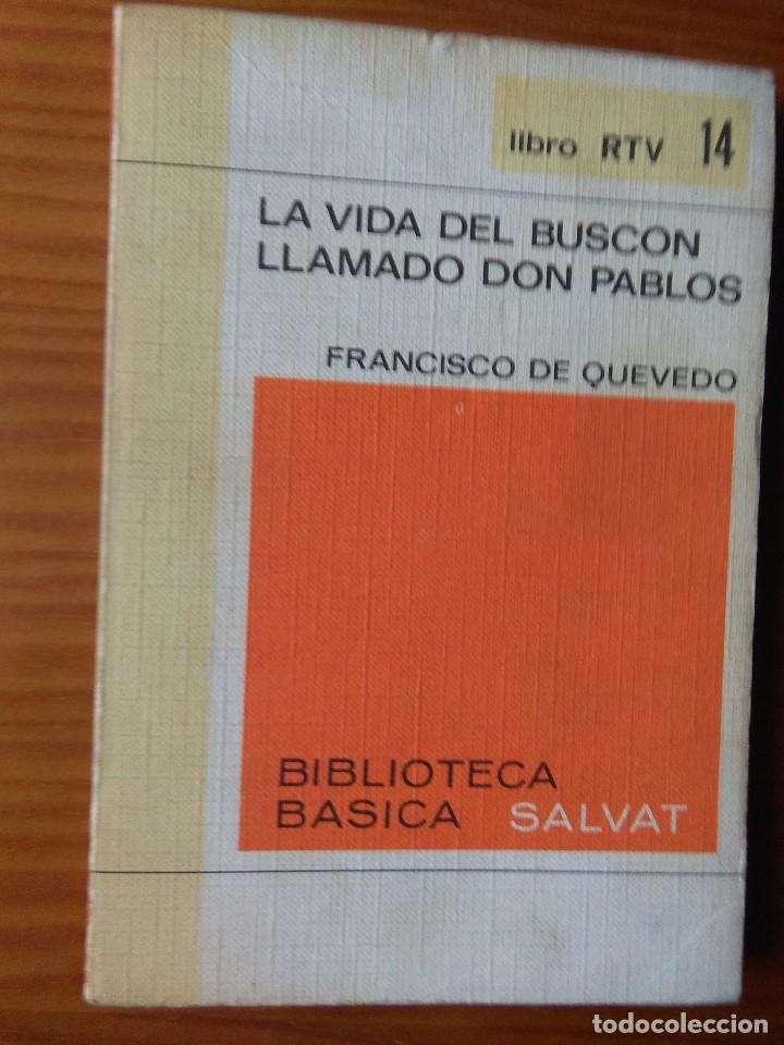 Libros de segunda mano: Francisco de Quevedo, La vida del Busc&oacute;n llamado Don Pablos - Foto 1