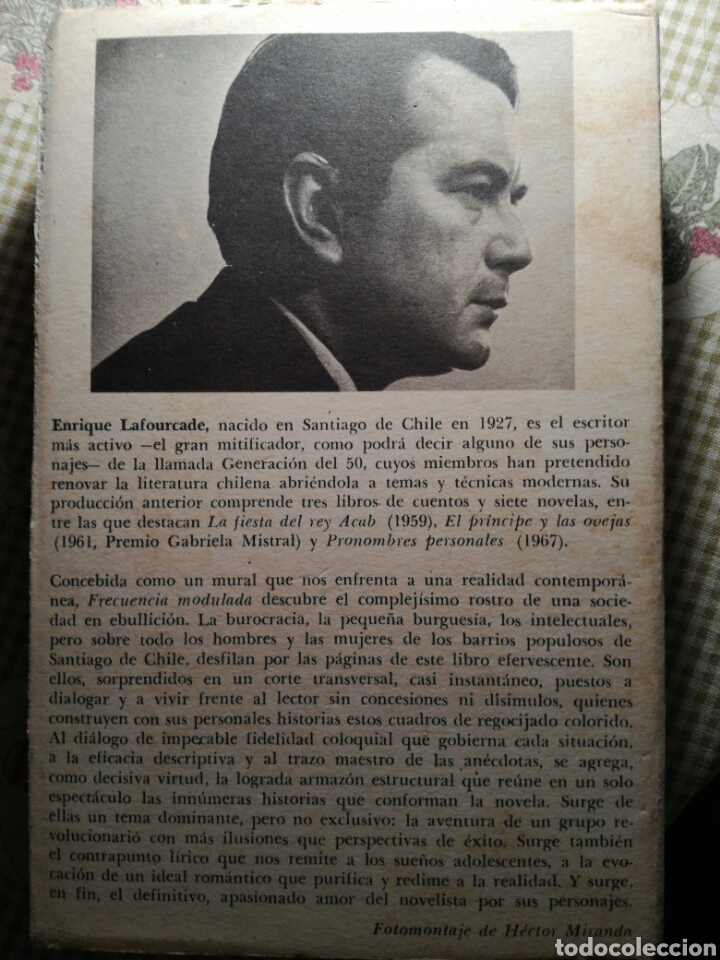 Libros de segunda mano: FRECUENCIA MODULADA. ENRIQUE LAFOURCADE - Foto 2