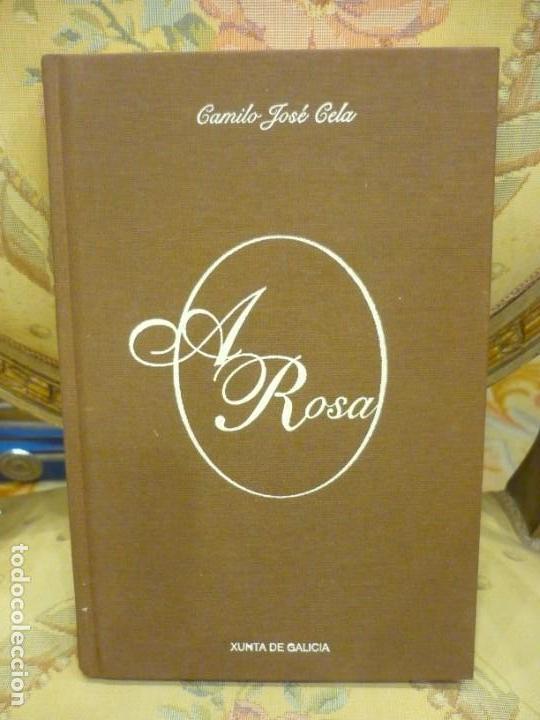 Libros de segunda mano: A ROSA, DE CAMILO JOS&Eacute; CELA. 1&ordf; EDICI&Oacute;N EN GALLEGO. - Foto 1