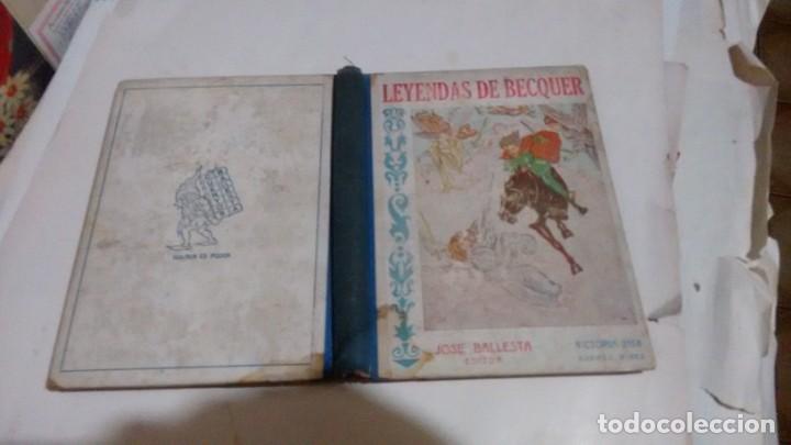 Libros de segunda mano: LEYENDAS DE BECQUER - JOSE BALLESTA EDITOR - - Foto 1