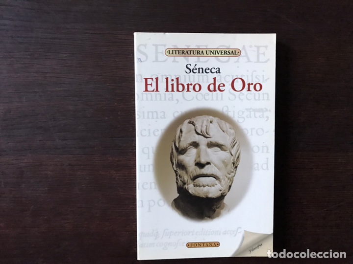 Libros de segunda mano: El libro de oro. Seneca. Aforismos. Como nuevo - Foto 1