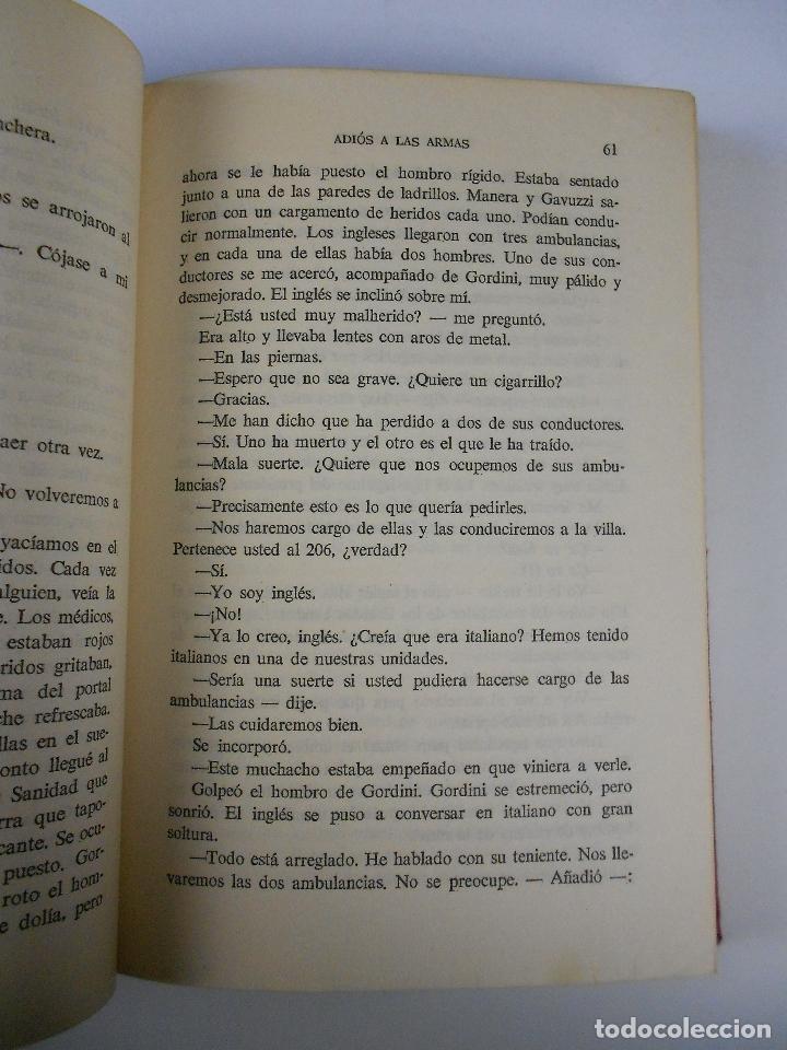 Libros de segunda mano: Adios a las armas, (Ernest Hemingway), Luis de Caralt 1964 - Foto 3