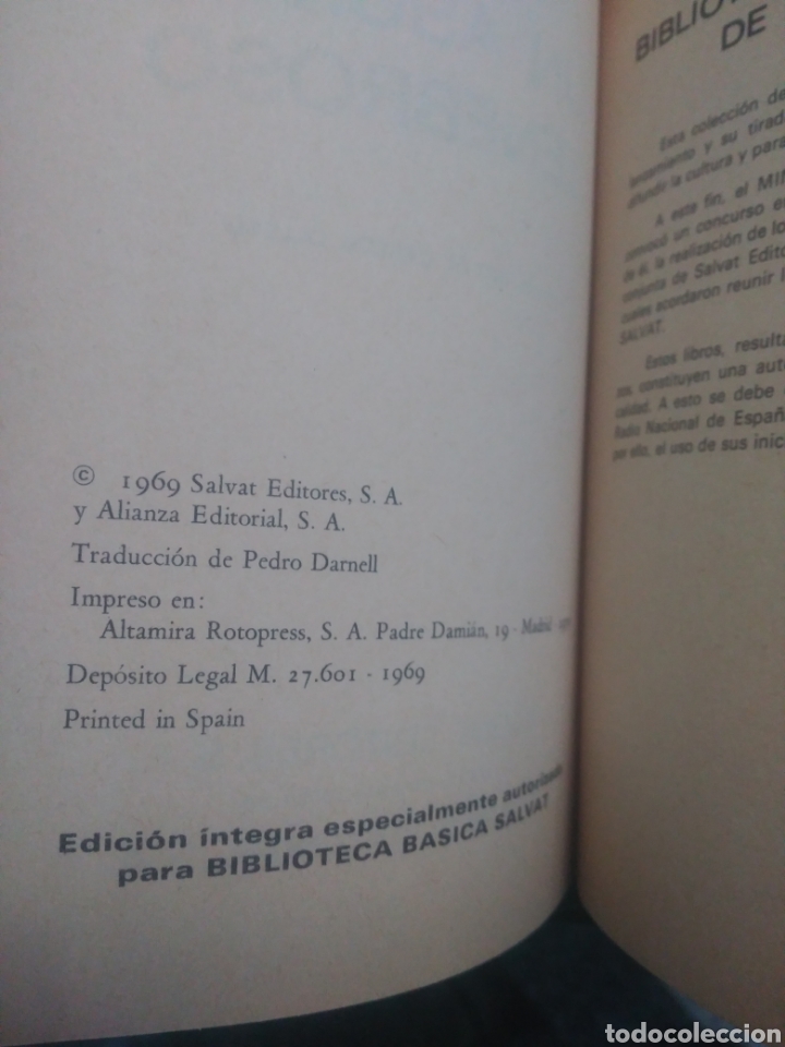 Libros de segunda mano: Un asunto tenebroso .Honore de balzac - Foto 3