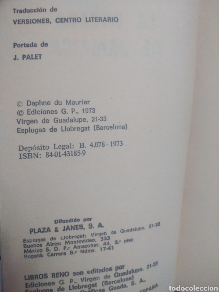 Libros de segunda mano: La posada de Jamaica. Daphne du maurier - Foto 4