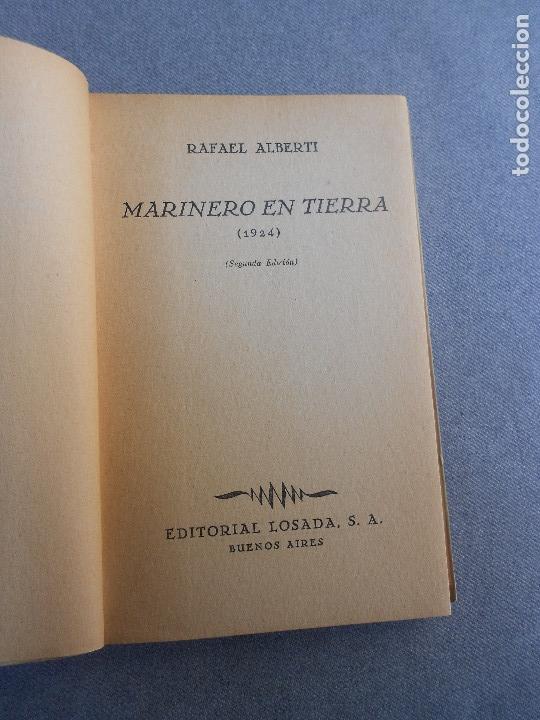 Libros de segunda mano: MARINERO EN TIERRA. ALBERTI - Foto 3