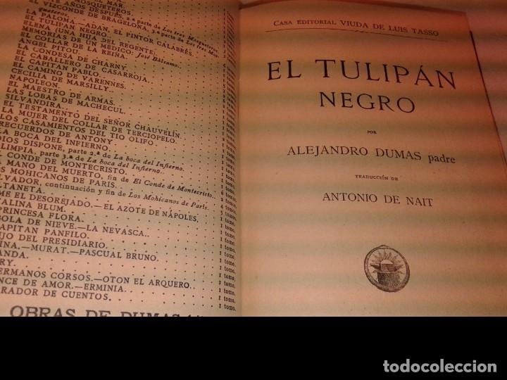 Libros de segunda mano: EL TULIPAN NEGRO, ALEJANDRO DUMAS padre, B10 - Foto 4